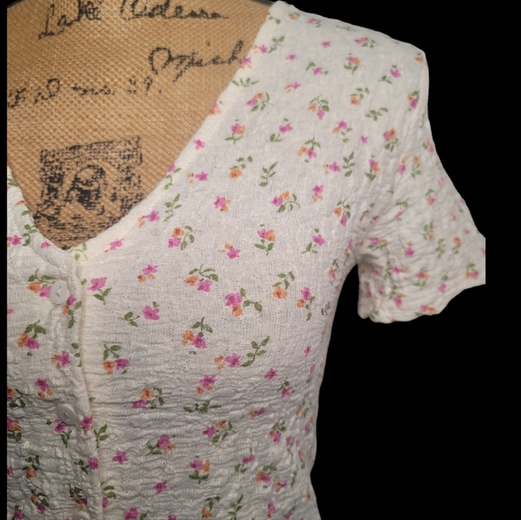 Mango ditzy floral short sleeve top - Picture 2 of 5